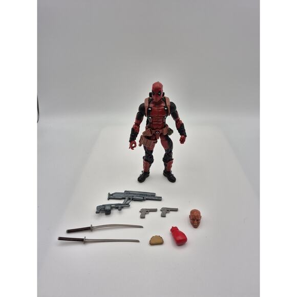 Marvel Legends Deadpool 6" Action Figure Hasbro 2016 Near Complete - Picture 1 of 9